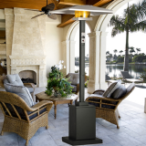 Black Commercial Grade 91%22 Patio Heater